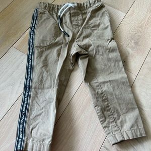 Burberry Kids Tan Jogger Pants